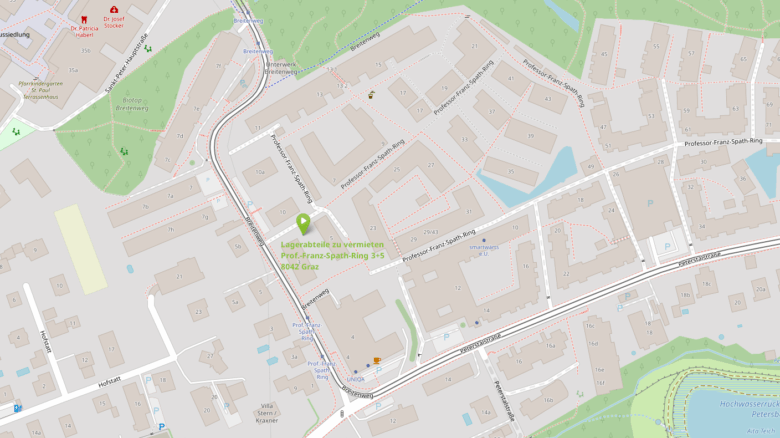 Lageplan Lagerabteile Prof.-Franz-Spath-Ring 3+5
